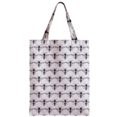 Bee Wasp Sting Zipper Classic Tote Bag by Mariart