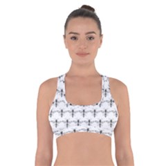 Bee Wasp Sting Cross Back Sports Bra by Mariart