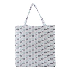Glasses Black Blue Grocery Tote Bag by Mariart