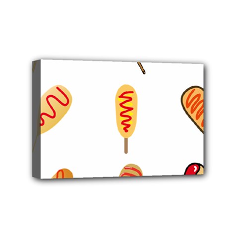 Hot Dog Buns Sate Sauce Bread Mini Canvas 6  X 4 