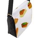 Hot Dog Buns Sauce Bread Flap Messenger Bag (L)  View2