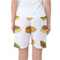 Hot Dog Buns Sauce Bread Women s Basketball Shorts View2