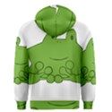 Illustrain Frog Animals Green Face Smile Men s Zipper Hoodie View2