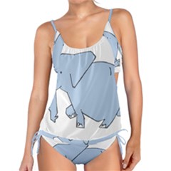 Illustrain Elephant Animals Tankini by Mariart