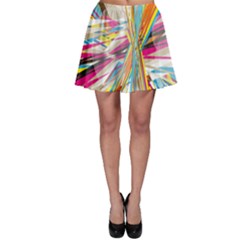 Illustration Material Collection Line Rainbow Polkadot Polka Skater Skirt by Mariart