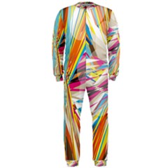 Illustration Material Collection Line Rainbow Polkadot Polka Onepiece Jumpsuit (men)  by Mariart