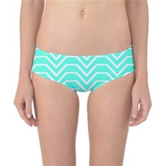 Seamless Pattern Of Curved Lines Create The Effect Of Depth The Optical Illusion Of White Wave Classic Bikini Bottoms