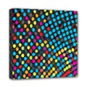 Polkadot Rainbow Colorful Polka Circle Line Light Mini Canvas 8  x 8  View1