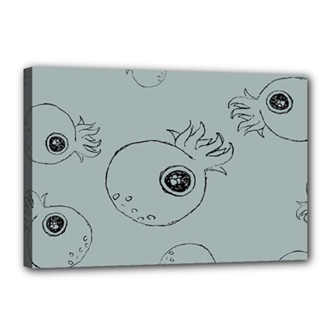 Tiny Octopus Canvas 18  X 12 