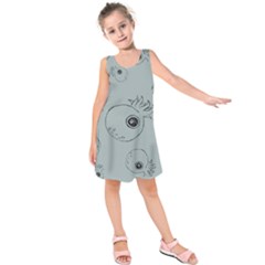 Tiny Octopus Kids  Sleeveless Dress