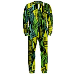 Sign Don t Panic Digital Security Helpline Access Onepiece Jumpsuit (men)  by Mariart