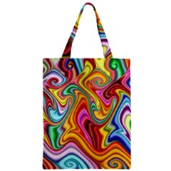 Rainbow Gnarls Classic Tote Bag by WolfepawFractals