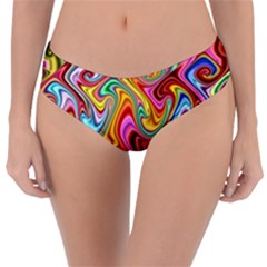 Rainbow Gnarls Reversible Classic Bikini Bottoms by WolfepawFractals