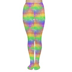Painted Rainbow Pattern Women s Tights by Brini