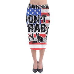 Dont Grab My Midi Pencil Skirt by Valentinaart