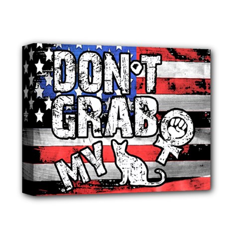 Dont Grab My Deluxe Canvas 14  X 11  by Valentinaart