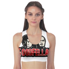 Goodfellas Putin And Trump Sports Bra by Valentinaart