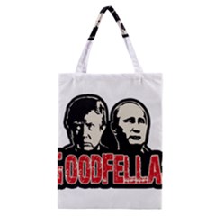 Goodfellas Putin And Trump Classic Tote Bag by Valentinaart