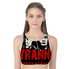 Make Tyranny Great Again Tank Bikini Top by Valentinaart