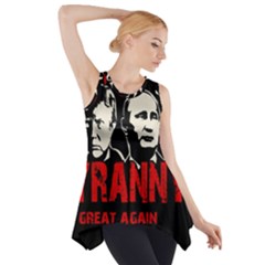 Make Tyranny Great Again Side Drop Tank Tunic by Valentinaart