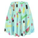 Summer pattern High Waist Skirt View2
