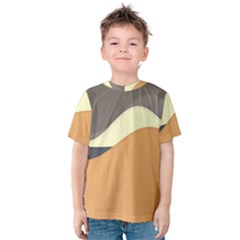 Wave Chevron Waves Material Kids  Cotton Tee