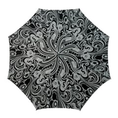 Black White Shape Golf Umbrellas