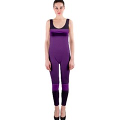 Board Purple Line Onepiece Catsuit