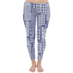 Building Citi Town Cityscape Classic Winter Leggings