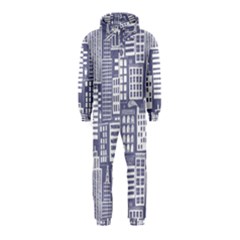 Building Citi Town Cityscape Hooded Jumpsuit (Kids)