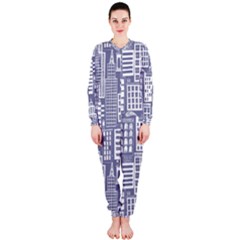 Building Citi Town Cityscape Onepiece Jumpsuit (ladies) 