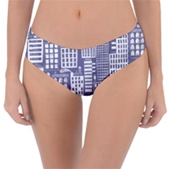 Building Citi Town Cityscape Reversible Classic Bikini Bottoms