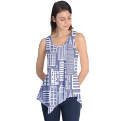 Building Citi Town Cityscape Sleeveless Tunic