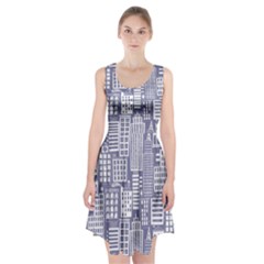 Building Citi Town Cityscape Racerback Midi Dress