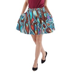 Dizzy Stone Wave A-line Pocket Skirt