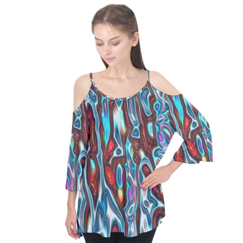 Dizzy Stone Wave Flutter Tees by Mariart