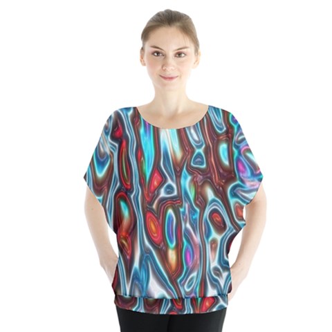 Dizzy Stone Wave Blouse by Mariart