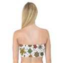 Flower Floral Sunflower Rose Pattern Base Bandeau Top View2