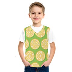 Lime Orange Yellow Green Fruit Kids  Sportswear by Mariart