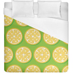 Lime Orange Yellow Green Fruit Duvet Cover (king Size)