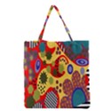 Line Star Polka Dots Plaid Circle Grocery Tote Bag View2