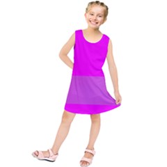 Line Pink Kids  Tunic Dress by Mariart
