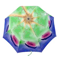 Mirror Light Folding Umbrellas