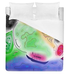 Mirror Light Duvet Cover (queen Size) by Mariart