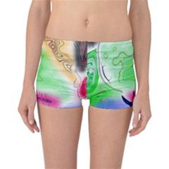 Mirror Light Reversible Boyleg Bikini Bottoms by Mariart