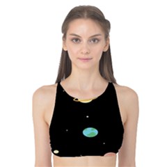 Planets Space Tank Bikini Top by Mariart