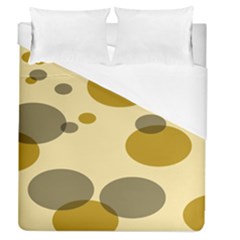 Polka Dots Duvet Cover (queen Size) by Mariart