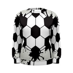 Soccer Camp Splat Ball Sport Women s Sweatshirt by Mariart