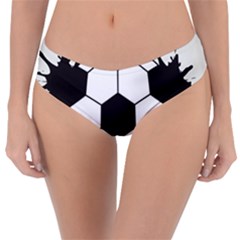 Soccer Camp Splat Ball Sport Reversible Classic Bikini Bottoms by Mariart