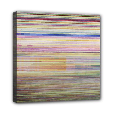 Shadow Faintly Faint Line Included Static Streaks And Blotches Color Mini Canvas 8  X 8 